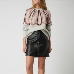 Repeat petal‎ sweater with Alpaca wool